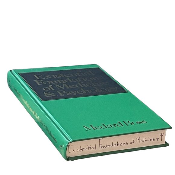 Vintage Existential Foundations of Medicine & Psychology Hardcover Medard Boss - Picture 2 of 10